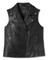 Harley-Davidson Women's Eclipse Asymmetrical Leather Vest - Black 98024-23VW - Wisconsin Harley-Davidson