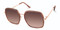 Harley-Davidson Women's Oversized Square Frame, Light Brown Frame & Lenses - Wisconsin Harley-Davidson
