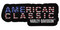 Harley-Davidson 4 in. Embroidered American Classic Emblem Sew-On Patch - Black - Wisconsin Harley-Davidson