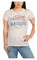 Harley-Davidson Women's Embellished Source Scoop Neck Short Sleeve Tee - Oatmeal - Wisconsin Harley-Davidson