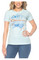 Harley-Davidson Women's Star Born Short Sleeve Crew-Neck Tee - Ice Blue - Wisconsin Harley-Davidson