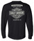 Harley-Davidson Free Shipping - Harley-Davidson Men's Tattered Long Sleeve Crew-Neck Cotton Shirt - Black - Free Shipping on many products plus Orders Over $99