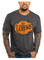 Harley-Davidson Men's Enhance Legend Short Sleeve Crew-Neck T-Shirt - Charcoal - Wisconsin Harley-Davidson
