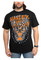 Harley-Davidson Men's Monster Skull Crew-Neck Short Sleeve Cotton T-Shirt- Black - Wisconsin Harley-Davidson