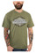 Harley-Davidson Men's Willpower Short Sleeve Crew-Neck T-Shirt - Military Green - Wisconsin Harley-Davidson