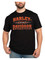 Harley-Davidson Men's Scorch New Crew-Neck Short Sleeve Cotton T-Shirt - Black - Wisconsin Harley-Davidson