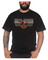 Harley-Davidson Men's Shadow Maker Crew-Neck Short Sleeve Cotton T-Shirt - Black - Wisconsin Harley-Davidson
