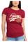 Harley-Davidson Women's Record Year Metallic Short Sleeve Tee - Cardinal - Wisconsin Harley-Davidson