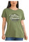 Harley-Davidson Women's Inked Stamp Foiled Scoop Neck Short Sleeve Tee - Green - Wisconsin Harley-Davidson
