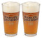 Harley-Davidson 120th Anniversary Logo Pint Glass Set, Limited Edition - 16 oz. - Wisconsin Harley-Davidson
