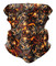 That's A Wrap Unisex Ultra-Soft Volcanic Skulls Do Band Headwrap - Orange - No Hassle Returns at Wisconsin Harley