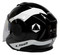 LS2 Helmets Verso Rave Open Face Motorcycle Helmet - Gloss Black/White Glow - No Hassle Returns at Wisconsin Harley