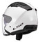 LS2 Helmets Copter Open Face Sun Shield Motorcycle Helmet - Solid Gloss White - No Hassle Returns at Wisconsin Harley