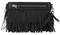 Harley-Davidson Women's Festival Fringe Zippered Leather Hip Bag - Black - Wisconsin Harley-Davidson