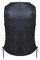 UNIK Women's Premium Goatskin Light-Weight Leather Vest w/ Side Laces - Black - No Hassle Returns at Wisconsin Harley