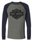 Harley-Davidson Men's Wounded Warrior Project Honor Raglan Tee - Gray 96597-23VM - Wisconsin Harley-Davidson