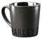 Harley-Davidson Bold H-D Text Ceramic Coffee Mug - Matte Black - 16 oz. - Wisconsin Harley-Davidson