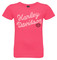 Harley-Davidson Little Girls' Beauty Script Short Sleeve Tee - Hot Pink - Wisconsin Harley-Davidson