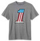 Harley-Davidson Men's #1 Racing Logo Short Sleeve Tee - Gray 99072-24VM - Wisconsin Harley-Davidson