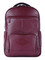 Harley-Davidson 120th Anniversary Embossed Logo Soft Leather Backpack - Rum Red - Largest Selection of Harley-Davidson Products
