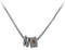 Harley-Davidson Women's Revolve Octagon Multi-Charm Necklace - Sterling Silver - Wisconsin Harley-Davidson