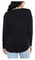Harley-Davidson Women's Side Styles Notched High-Low Long Sleeve Shirt - Black - No Hassle Returns at Wisconsin Harley