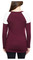 Harley-Davidson Women's Rebel Ride Colorblocked Long Sleeve Shirt - Maroon - No Hassle Returns at Wisconsin Harley