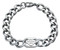Harley-Davidson Women's Outline Bar & Shield Curblink Bracelet - Silver - Wisconsin Harley-Davidson