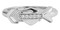 Harley-Davidson Women's Shooting Arrow B&S Crystal Ring - Sterling Silver - Wisconsin Harley-Davidson