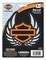 Harley-Davidson Holographic Winged Bar & Shield Decal - Silver - 6 x 8 in. - Wisconsin Harley-Davidson