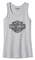 Harley-Davidson Women's Bar & Shield Sleeveless Tank Top - Gray 99099-24VW - Wisconsin Harley-Davidson
