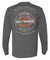 Harley-Davidson Free Shipping - Harley-Davidson Men's Negative H-D 1903 Distressed Logo Long Sleeve Shirt, Gray - Free Shipping on many products plus Orders Over $99