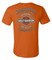 Harley-Davidson Free Shipping - Harley-Davidson Men's Skull Parts Winged Bar & Shield Cotton Tee Shirt, Orange - Free Shipping on many products plus Orders Over $99