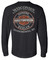 Harley-Davidson Free Shipping - Harley-Davidson Men's H-D Chrome Emblem Logo Long Sleeve Shirt, Black - Free Shipping on many products plus Orders Over $99