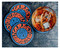 Harley-Davidson Free Shipping - Harley-Davidson 1970s Psychedelic Coaster Set, Contoured Rubber Construction - Free Shipping on many products plus Orders Over $99