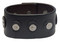 Harley-Davidson Men's Center Rivet Leather Cuff Bracelet Adjustable Wristband - Wisconsin Harley-Davidson