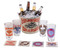 Harley-Davidson® 1970s Throwback Psychedelic Party Bucket, 4 Glasses, 8 Coasters - Wisconsin Harley-Davidson