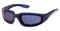 Harley-Davidson Men's Checker Square Sunglasses, Matte Blue Plastic Frames - Wisconsin Harley-Davidson