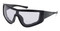 Harley-Davidson Men's Edgy Shield Photochromic Sunglasses, Shiny Black Frames - Wisconsin Harley-Davidson