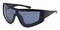 Harley-Davidson Men's Edgy Shield Sunglasses, Matte Black Frames & Smoke Lenses - Wisconsin Harley-Davidson