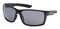 Harley-Davidson Men's Tech Square Sunglasses, Shiny Black Frames & Smoke Lenses - Wisconsin Harley-Davidson