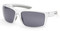 Harley-Davidson Men's Tech Square Sunglasses, Crystal Frames & Smoke Lenses - Wisconsin Harley-Davidson