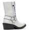 Harley-Davidson Women's Korsen 8-In White Motorcycle Harness Boots D87293 - No Hassle Returns at Wisconsin Harley