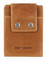 Harley-Davidson Men's Smooth Grain Snap Front Pocket Billfold Wallet - Brown - Wisconsin Harley-Davidson