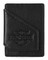 Harley-Davidson Men's Bar & Shield Core Pebble Card Case Wallet - Black - Wisconsin Harley-Davidson