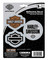 Harley-Davidson 3-Piece Reflective B&S H-D Logos Decals - Silver - 6 x 8 in. - Wisconsin Harley-Davidson