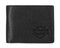 Harley-Davidson Men's Classic Genuine Pebble Leather B&S Passcase Wallet - Black - Wisconsin Harley-Davidson