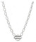 Harley-Davidson Women's 16 in. Paperclip Chain Bar & Shield Necklace, Silver - Wisconsin Harley-Davidson