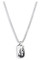 Harley-Davidson Men's 22 in. Flames Dog Tag Pendant Necklace, Stainless Steel - Wisconsin Harley-Davidson