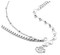 Harley-Davidson Women's 16 & 24 in. Dagger & Wings Layered Necklaces, Silver - No Hassle Returns at Wisconsin Harley